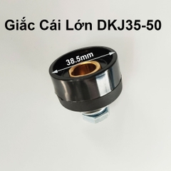 Giắc Máy Hàn Điện Tử Đực Cái - Đầu Nối Rắc Cắm Máy Hàn Điện Loại To và Nhỏ