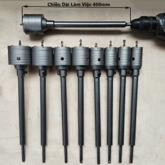 Mũi Khoan Rút Lõi Tường Bê Tông Đủ Kích Thước Từ 30-90mm