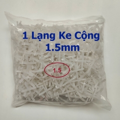 100 chiếc ke lát gạch chữ thập 1mm, 1.5mm, 2mm 2.5mm 5mm 10mm