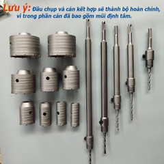 Phụ Kiện Mũi Khoan Rút Lõi Tường Bê Tông 30-90mm Lắp Cho Máy Khoan Bê Tông