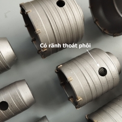 Phụ Kiện Mũi Khoan Rút Lõi Tường Bê Tông 30-90mm Lắp Cho Máy Khoan Bê Tông