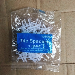 100 chiếc ke lát gạch chữ thập 1mm, 1.5mm, 2mm 2.5mm 5mm 10mm