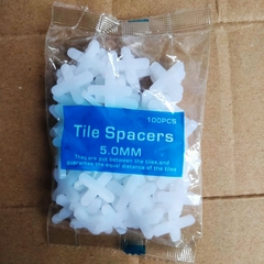100 chiếc ke lát gạch chữ thập 1mm, 1.5mm, 2mm 2.5mm 5mm 10mm