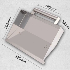 Máng trát vữa tường siêu tốc INOX304 - Dụng cụ trát hồ chuyên dụng