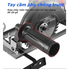 Máy Cưa Cắt gỗ - Bộ chuyển đổi từ máy mài sang Cưa Gỗ cầm tay có điều chỉnh góc