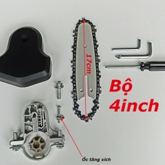 Bộ chuyển đổi Máy cắt mài thành Cưa Xích