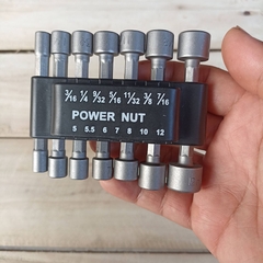 Bộ đầu khẩu lắp nhanh cho khoan vặn vít YDC - 9 đầu và 14 đầu tuýp chân lục giác