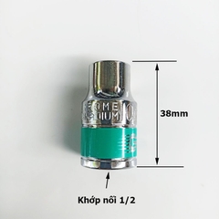 Đầu Tuýp (Đầu Khẩu) ngắn 1/2 FURTHER