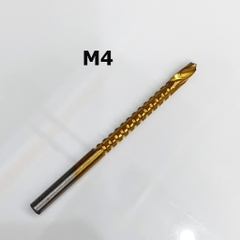 Mũi khoan cưa kéo HSS4341 xoắn ốc kích thước M3 M4 M5 M6 M6.5 M8