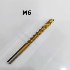 Mũi khoan cưa kéo HSS4341 xoắn ốc kích thước M3 M4 M5 M6 M6.5 M8