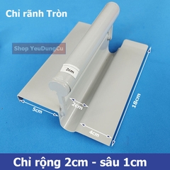 Bay cắt chỉ rãnh âm tường vuông - tròn. Đủ các size