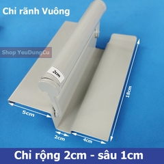 Bay cắt chỉ rãnh âm tường vuông - tròn. Đủ các size