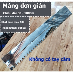 Máng kéo răng cưa tạo rãnh lát gạch mở rộng từ 60cm - 110cm