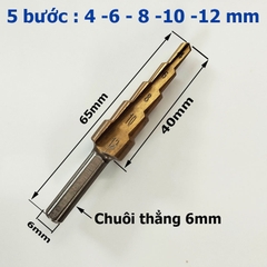 Bộ 3 mũi Khoan Tháp thường