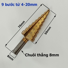 Bộ 3 mũi Khoan Tháp thường