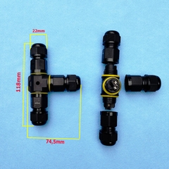 Cút Nối Dây Điện Chữ T Chống Nươc IP68