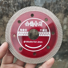 Lưỡi cắt đa năng chuyên cắt Gạch men Cắt đá - Đĩa cắt kim cương 1 tấc 105 110mm