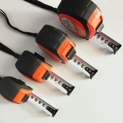 Thước Cuộn (Thước Rút) 3m 5m 7.5m 10mm TOLGA  Cứng Vỏ bọc cao su Chống va đập