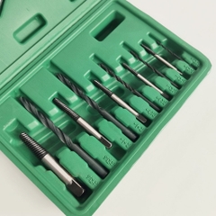 Bộ Dụng Cụ Tháo Lấy Ốc Gãy 11 Chi Tiết | Tháo Vít, Bulong Hỏng, Trờn Ren