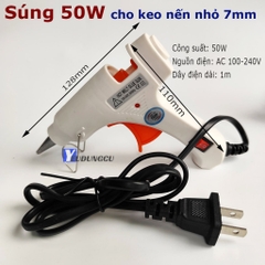 Súng bắn keo nến 40W 50W 80W - Tương Thích Keo 7mm & 11mm