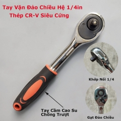Cần Siết khẩu tự động hai chiều 1/2, 1/4 inch