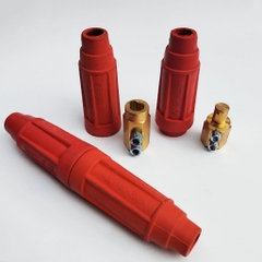 Bộ Giắc Nối Nhanh Cáp Hàn DKJ35-50 Dùng Cho Dây Cáp Hàn 25-35mm2 - Bộ Nối Dài Dây Hàn Chuyên Dụng
