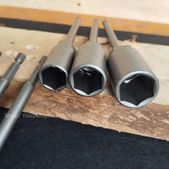 Khẩu Chụp Bulong Sâu Lòng Dài 150mm lắp nhanh cho máy Khoan Bắn Vít  Chân Lục Giác Các Cỡ 5.5 - 19mm