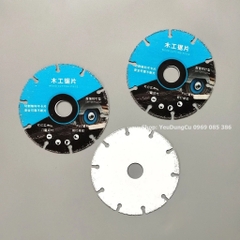 Lưỡi Cưa Gỗ Chống Sốc 110mm - Đĩa Cưa Gỗ An Toàn Lắp Cho Máy Mài Góc