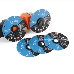 Lưỡi Cưa Gỗ Chống Sốc 110mm - Đĩa Cưa Gỗ An Toàn Lắp Cho Máy Mài Góc