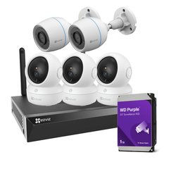 Bộ KIT 5 camera trong nhà và ngoài trời Ezviz