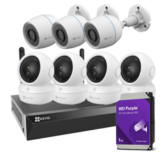 Bộ KIT 7 camera trong nhà và ngoài trời Ezviz