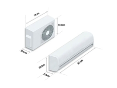 Điều hòa Panasonic 1 chiều Inverter 1.5HP-11.900BTU CS-U12ZKH-8