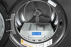 Tháp giặt sấy LG WashTower Inverter giặt 14 kg - sấy 10 kg WT1410NHB