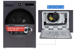 Máy giặt sấy LG Inverter giặt 17 kg - sấy 10 kg F2517RNTG
