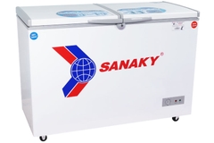 Tủ đông 2 ngăn 2 cánh mở Sanaky VH-365W2