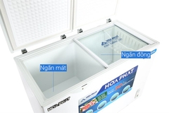 Tủ đông Hòa Phát 271 lít HCFI 656S2Đ2