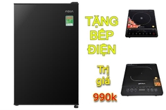 Tủ lạnh Aqua 90 lít AQR-D100FA(BS)