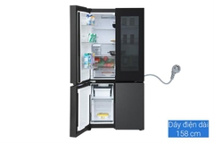 Tủ lạnh LG Inverter 576 lít Multi Door InstaView LFD58BLMAI