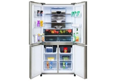 Tủ lạnh Sharp Inverter 572 lít Multi Door SJ-FX650V-SL