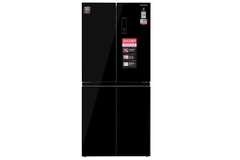 Tủ lạnh Sharp Inverter 401 lít Multi Door SJ-FXP480VG-BK