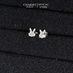 Khuyên tai bạc ECJ20 Thỏ con đáng yêu s925 ChariotJewelry