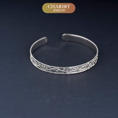 Lắc tay BCJ12 họa tiết vết nứt cá tính Chariot Jewelry