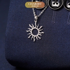 Dây chuyền DCJ66 biểu tượng mặt trời S925 ChariotJewelry