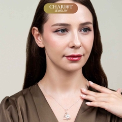 Dây chuyền bạc s925 DCJ36  Cung Hoàng Đạo mừng Giáng Sinh, ChariotJewelry