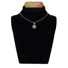 Dây chuyền DCJ105 bông hoa 5 cánh bạc 925 ChariotJewelry