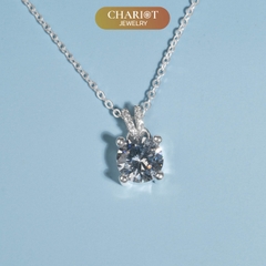 Dây Chuyền Bạc S925 DCJ115 Mặt Chữ Mom Chariot Jewelry