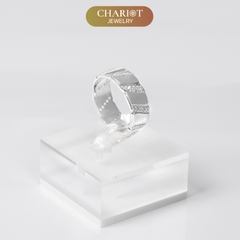 Nhẫn bạc S925 NCJ76 quà tặng sinh nhật ý nghĩa dành cho bạn trai ChariotJewelry