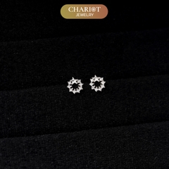 Khuyên tai bạc ECJ74 ngôi sao hy vọng lấp lánh Chariot Jewelry