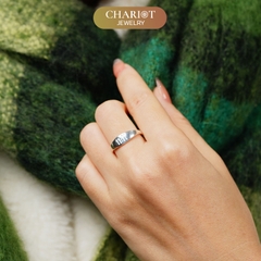 Nhẫn Bạc NCJ23 Khắc Số 11:11 May Mắn Chariot Jewelry