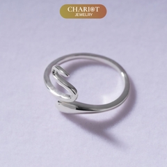 Nhẫn bạc 925 CHARIOT họa tiết hình rắn cá tính mạnh mẽ ChariotJewelry NCJ29